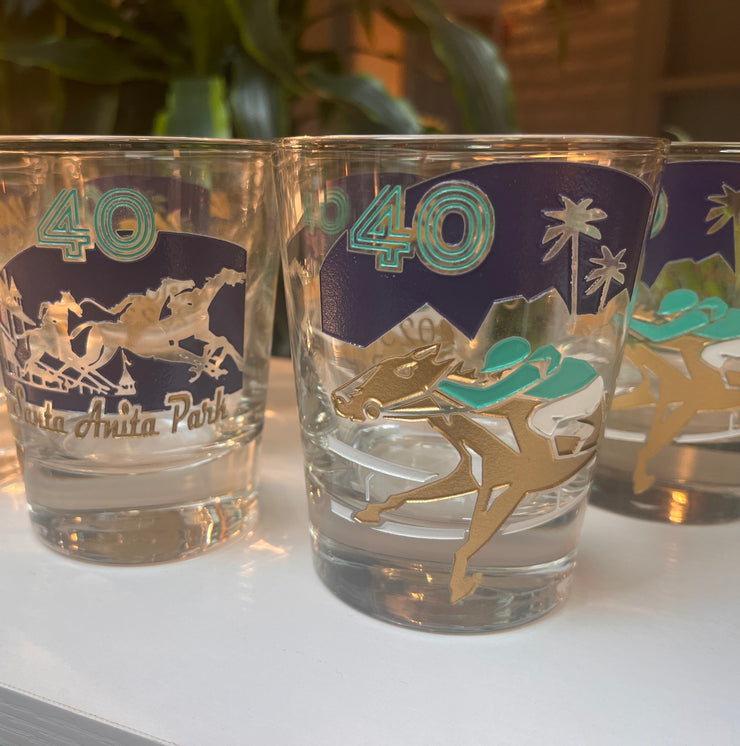 SANTA ANITA WC - Rocks Glasses set/2