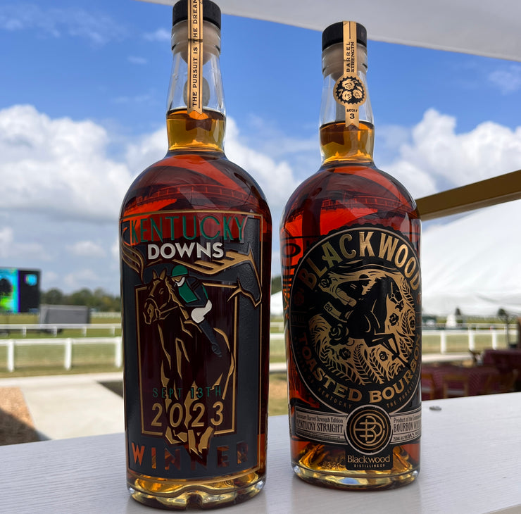 2023 KENTUCKY DOWNS BOTTLE - Blackwood Toasted Bourbon