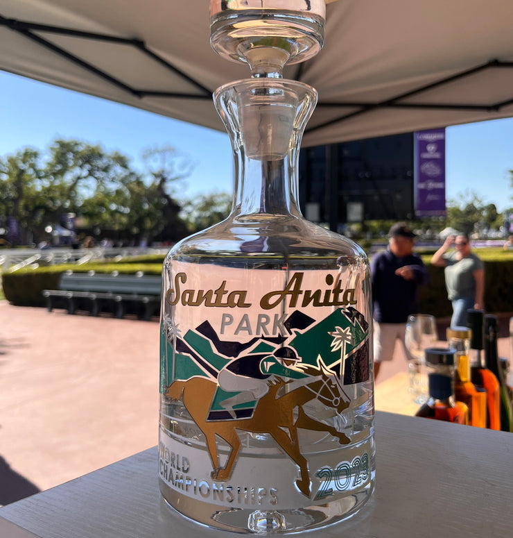 SANTA ANITA WC - Bourbon Decanter