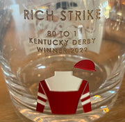 KENTUCKY DERBY 148 RICH STRIKE WIN - Wine decanter