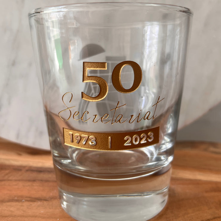 SECRETARIAT 50 - Rocks Glasses set/4