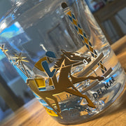 FLIGHTLINE COMMEMORATIVE DEL MAR WIN - Crystal Decanter